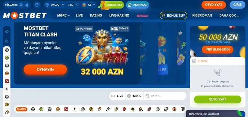Mostbet Azərbaycan rəyi: qeydiyyat, idman, qumar müəssisəsi video oyunları və təşviqlər Mostbet Azərbaycan rəyi: qeydiyyat, idman, qumar müəssisəsi video oyunları və təşviqlər